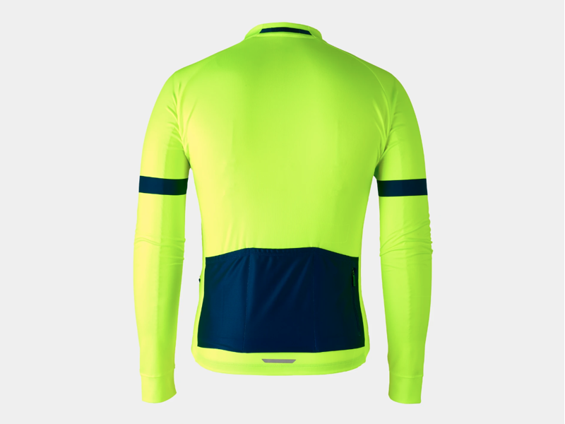 Bontrager Circuit Long Sleeve Jersey in Yellow Small-1